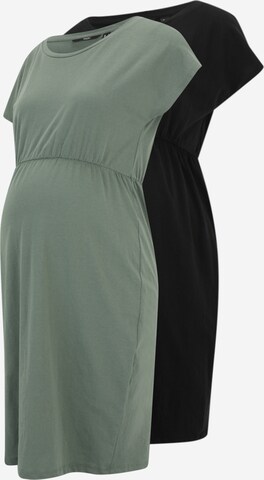 Vero Moda Maternity Jurk 'LUNA' in Groen: voorkant