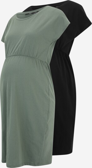 Vero Moda Maternity Vestido 'LUNA' en verde / negro, Vista del producto