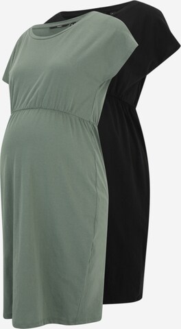 Vero Moda Maternity Φόρεμα 'LUNA' σε πράσινο: μπροστά