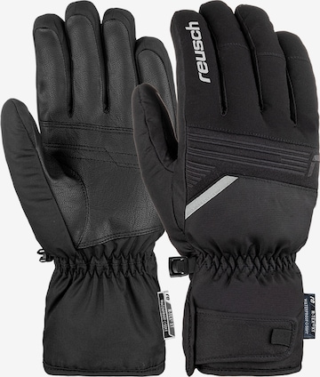 REUSCH Athletic Gloves 'Bradley' in Black: front
