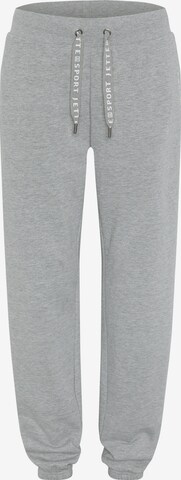 Jette Sport Tapered Hose in Grau: predná strana