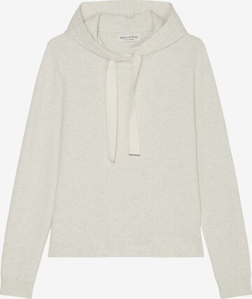 Sweat-shirt Marc O'Polo en beige : devant