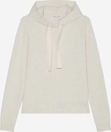 Sweat-shirt Marc O'Polo en beige : devant