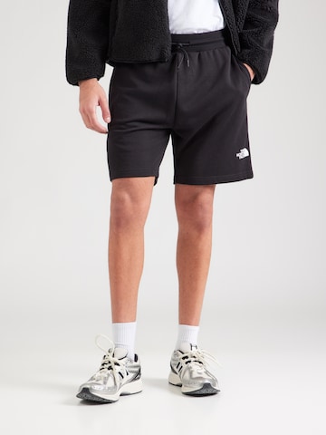 juoda THE NORTH FACE Standartinis Kelnės 'SIMPLE DOME': priekis