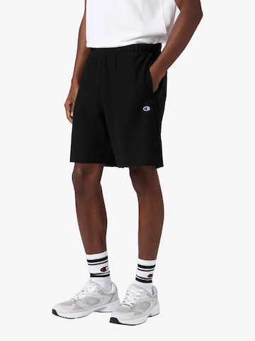 Champion Authentic Athletic Apparel Loosefit Broek in Zwart: voorkant