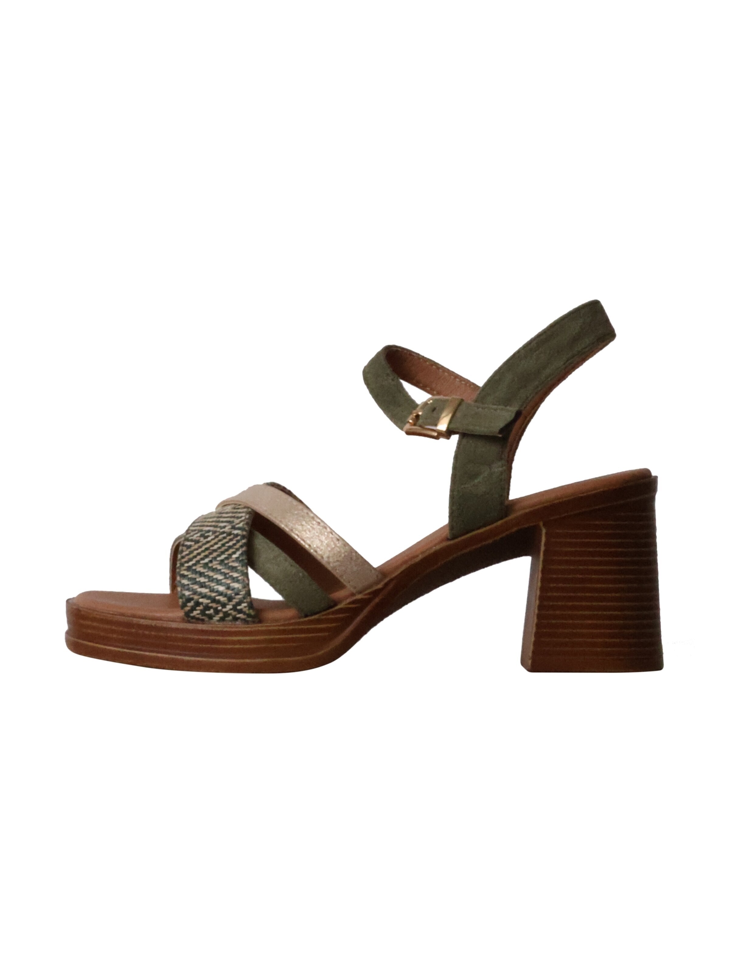 Sixth Sense - Sandalias 'Sandalen mit Absatz' en verde: frente