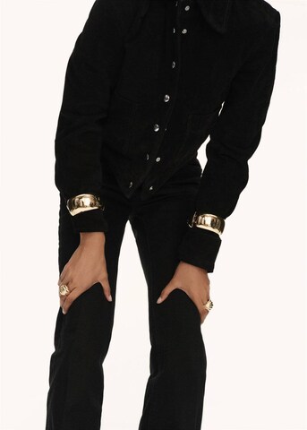 MANGO Between-Season Jacket in Black