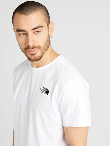 T-Shirt 'REDBOX CELEBRATION' THE NORTH FACE en blanc