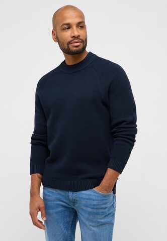 MUSTANG Sweater ' Elwood ' in Blue: front