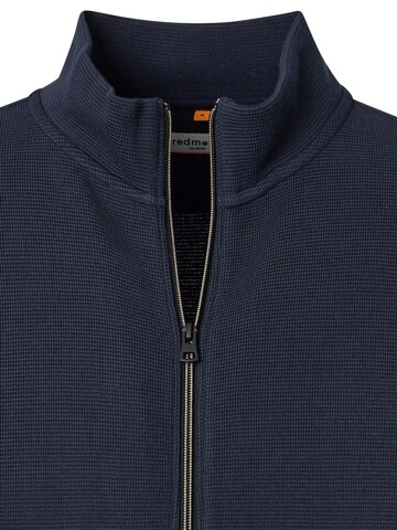 redmond Zip-Up Hoodie 'Basic' in Blue