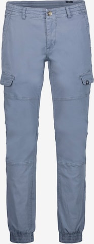 GARCIA Slimfit Cargobroek in Blauw: voorkant