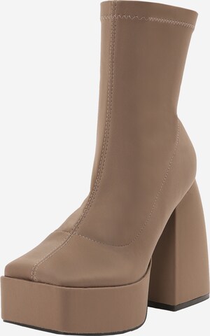 Public Desire Stiefelette 'CHARLIE' in Beige: predná strana