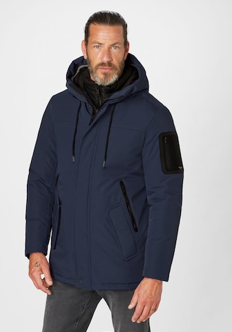 TRIBECA Performance Jacket in Blue: front