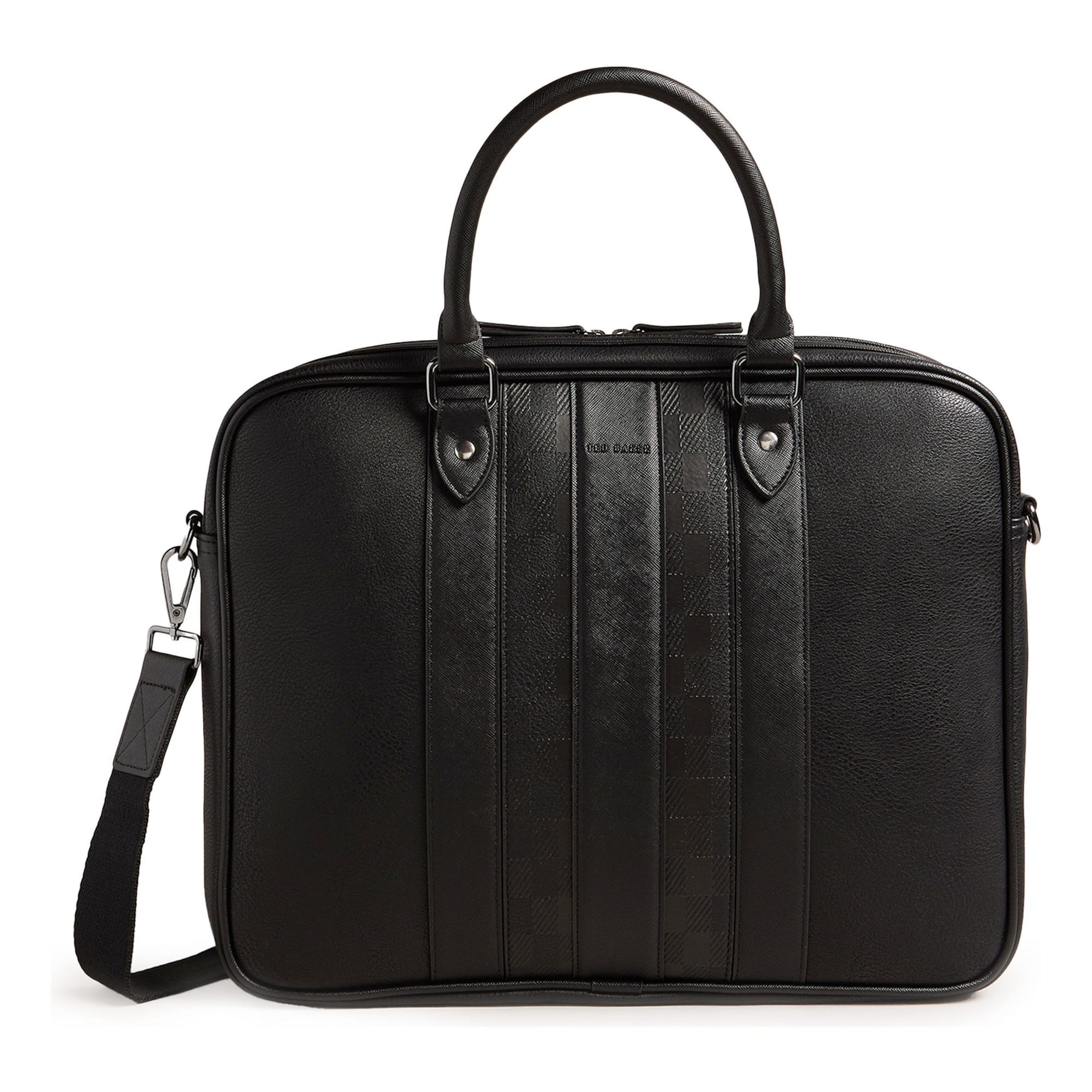 Sac d’ordinateur portable 'Waymon' Ted Baker en noir : devant