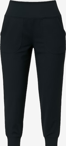 C&City Tapered Trousers in Black: front