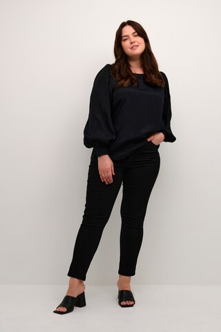 Camicia da donna 'Leny' di KAFFE CURVE in nero