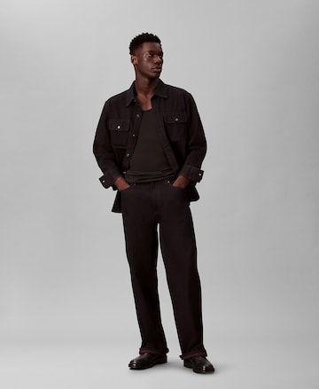 Calvin Klein Jeans Wide leg Jeans in Zwart