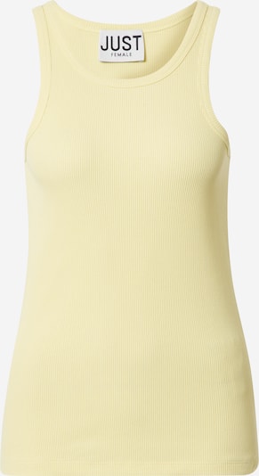 JUST FEMALE Top 'Rancho' in hellgelb, Produktansicht