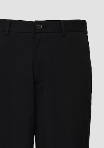 s.Oliver BLACK LABEL Wide Leg Hose in Schwarz