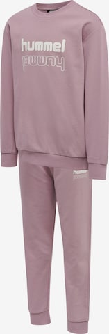 Hummel Tracksuit 'New Spring' in Pink: front