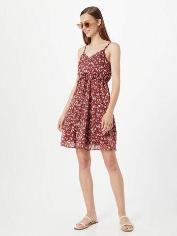 ABOUT YOU Summer Dress 'Caroline' in Red