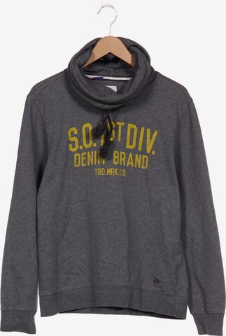 s.Oliver Sweatshirt & Zip-Up Hoodie in L in Grey: front