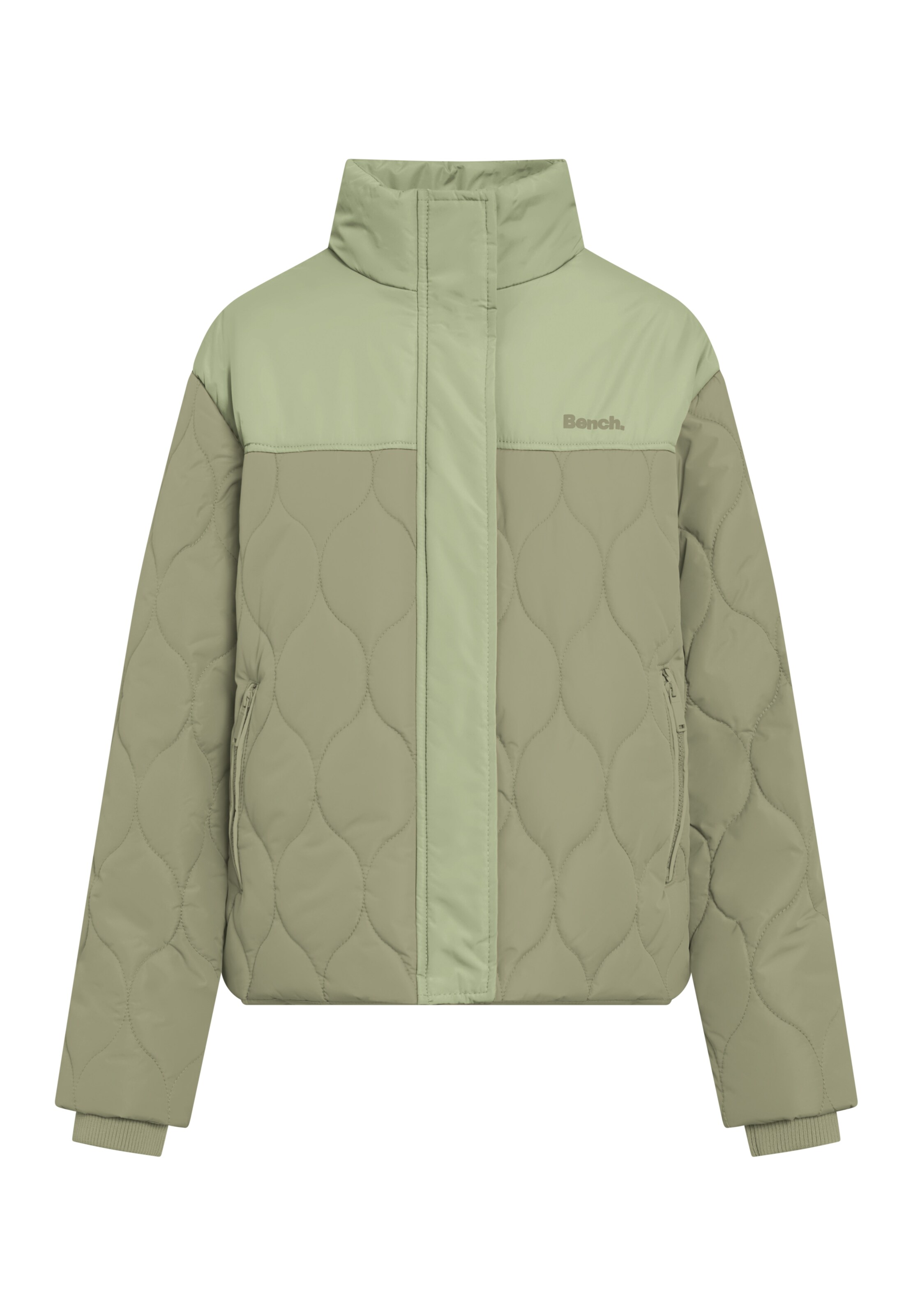BENCH Jacke in Grün: Vorderseite