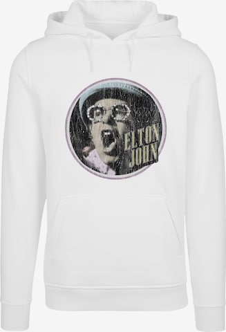 Sweat-shirt F4NT4STIC en blanc : devant