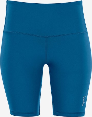 Winshape Slimfit Sportbroek 'AEL412C' in Blauw: voorkant