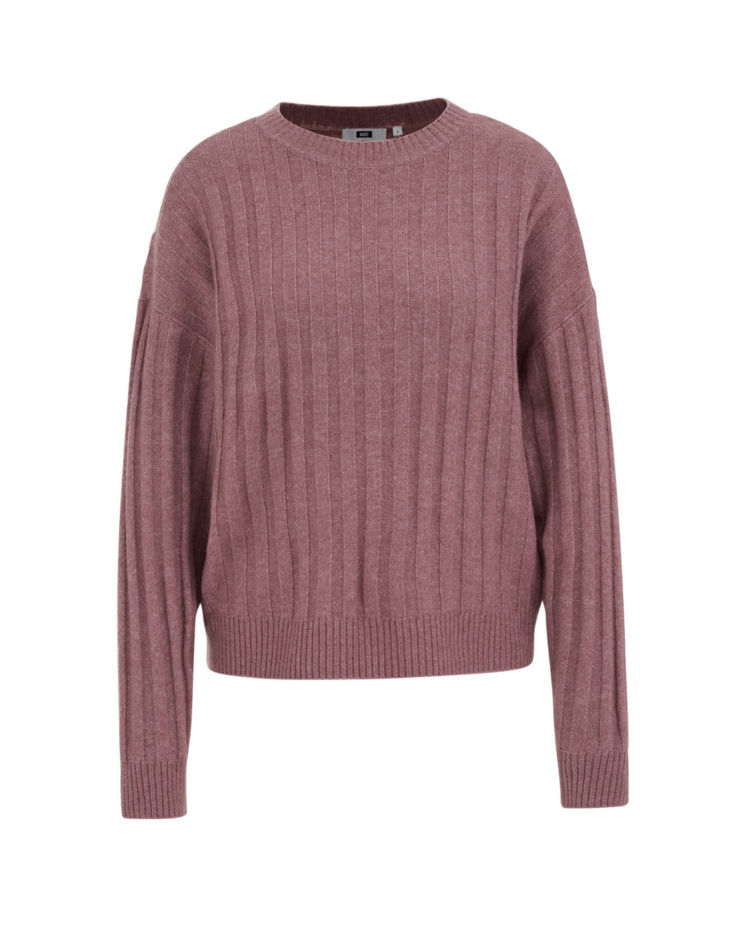 WE Fashion Свитер в Ярко-розовый: спереди