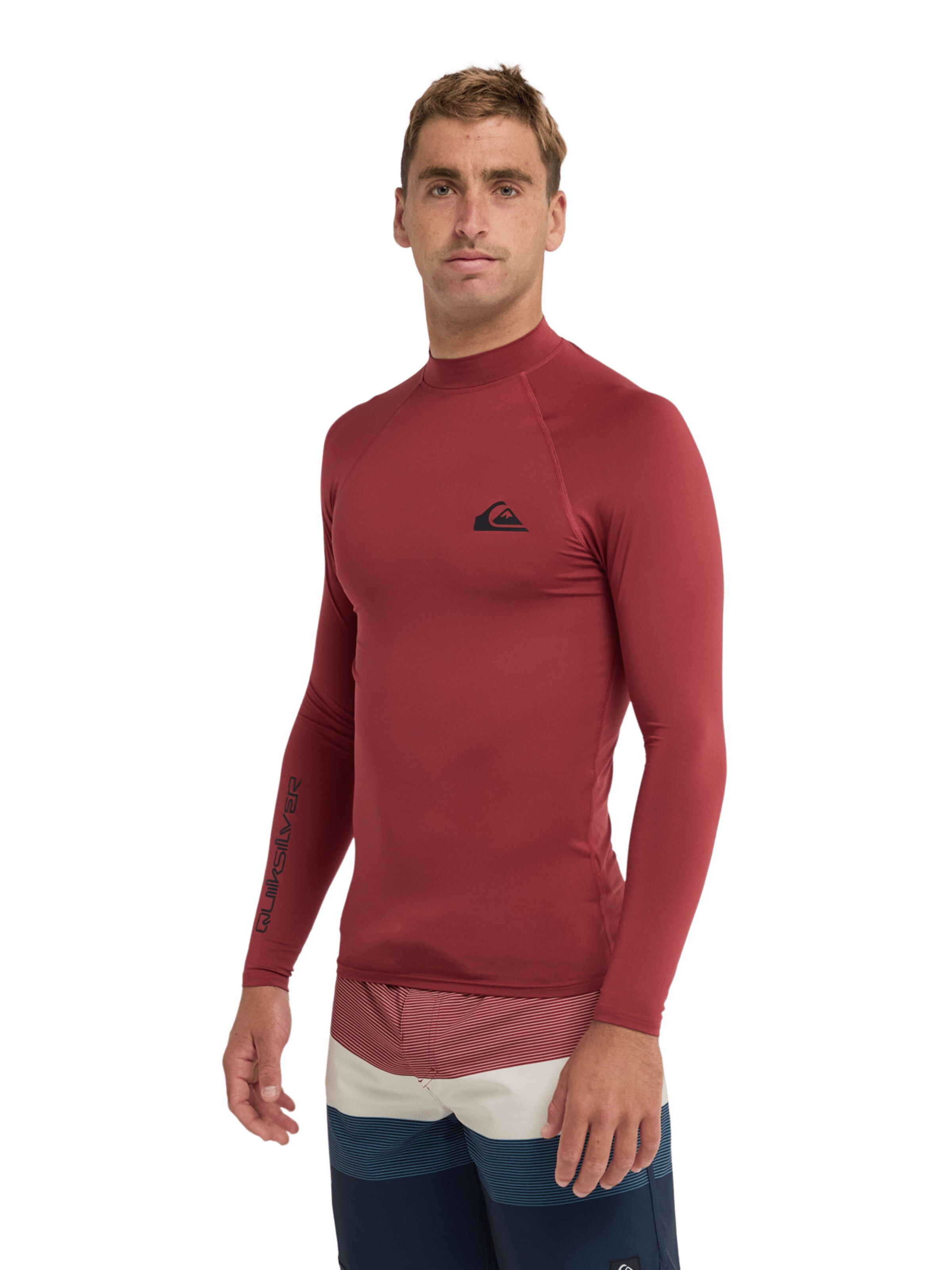 QUIKSILVER Funktionsshirt 'Everyday' in Rot