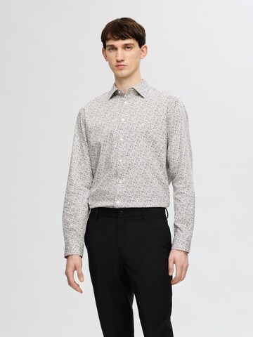 SELECTED HOMME Regular Fit Hemd in Grau: Vorderseite