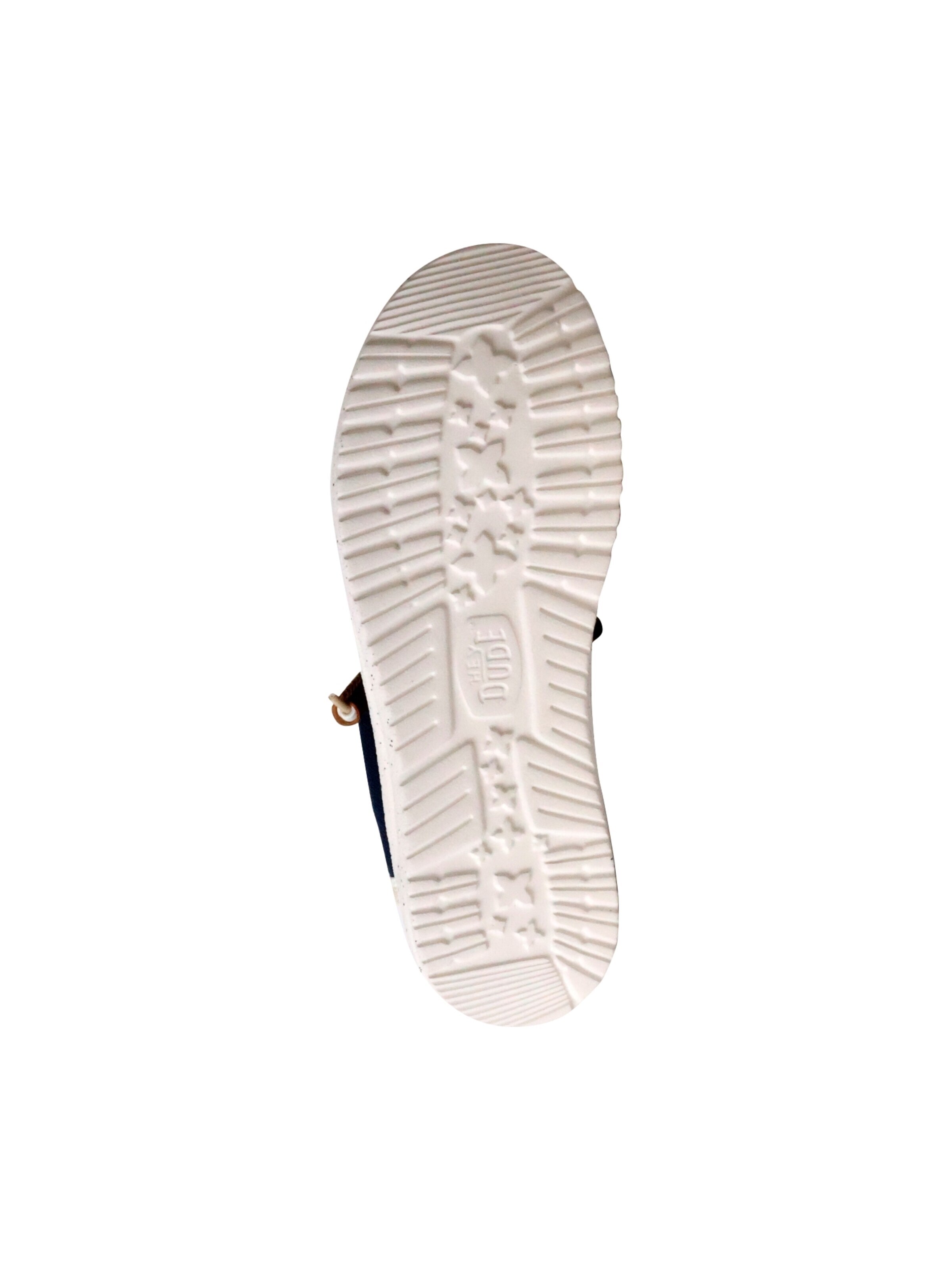 Slipper 'Schnür-Mokassin „Wally Craft Linen“' di HEY DUDE in blu