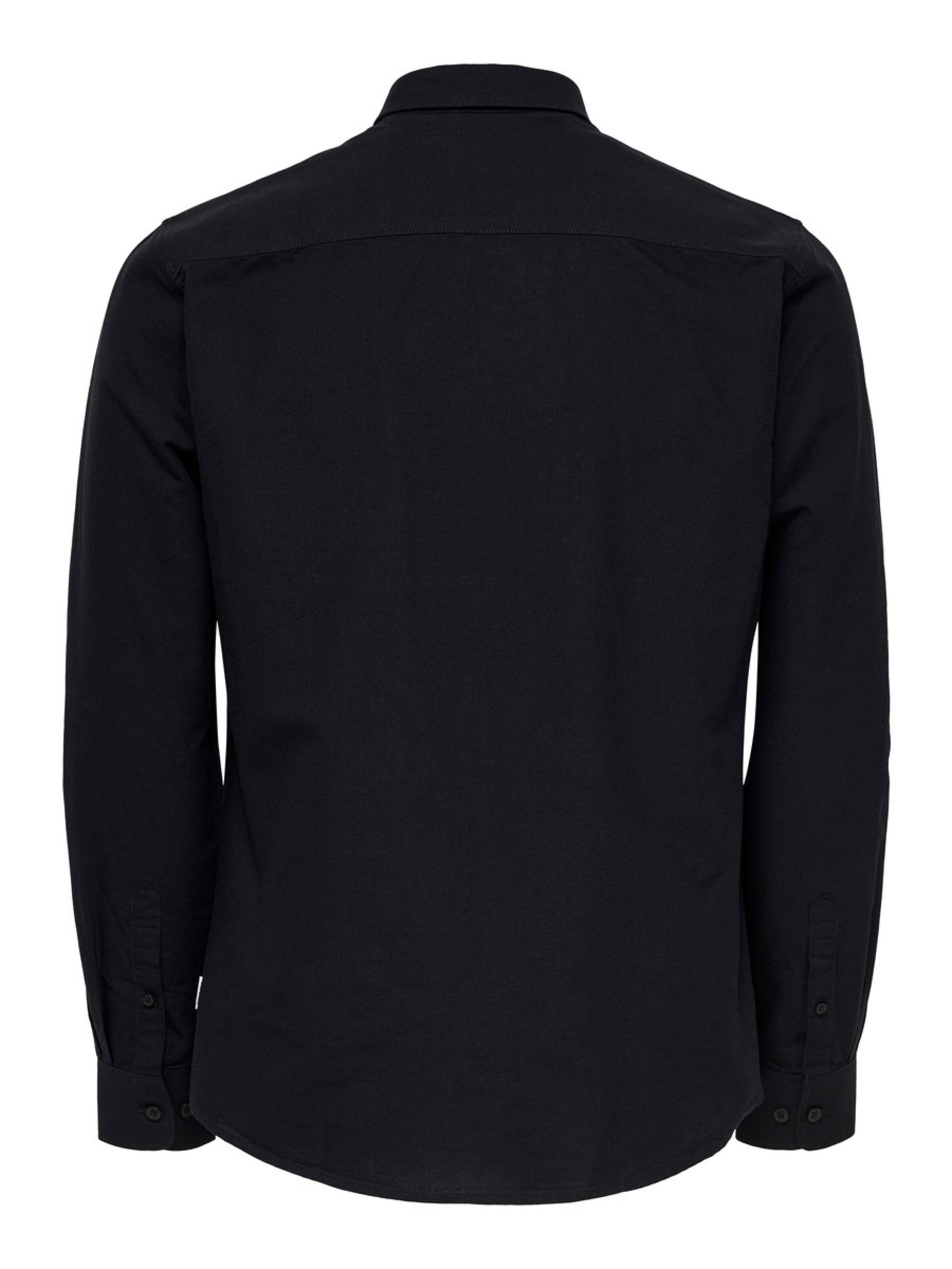 Only & Sons Rovný strih Košeľa 'ONSAlvaro' - Čierna