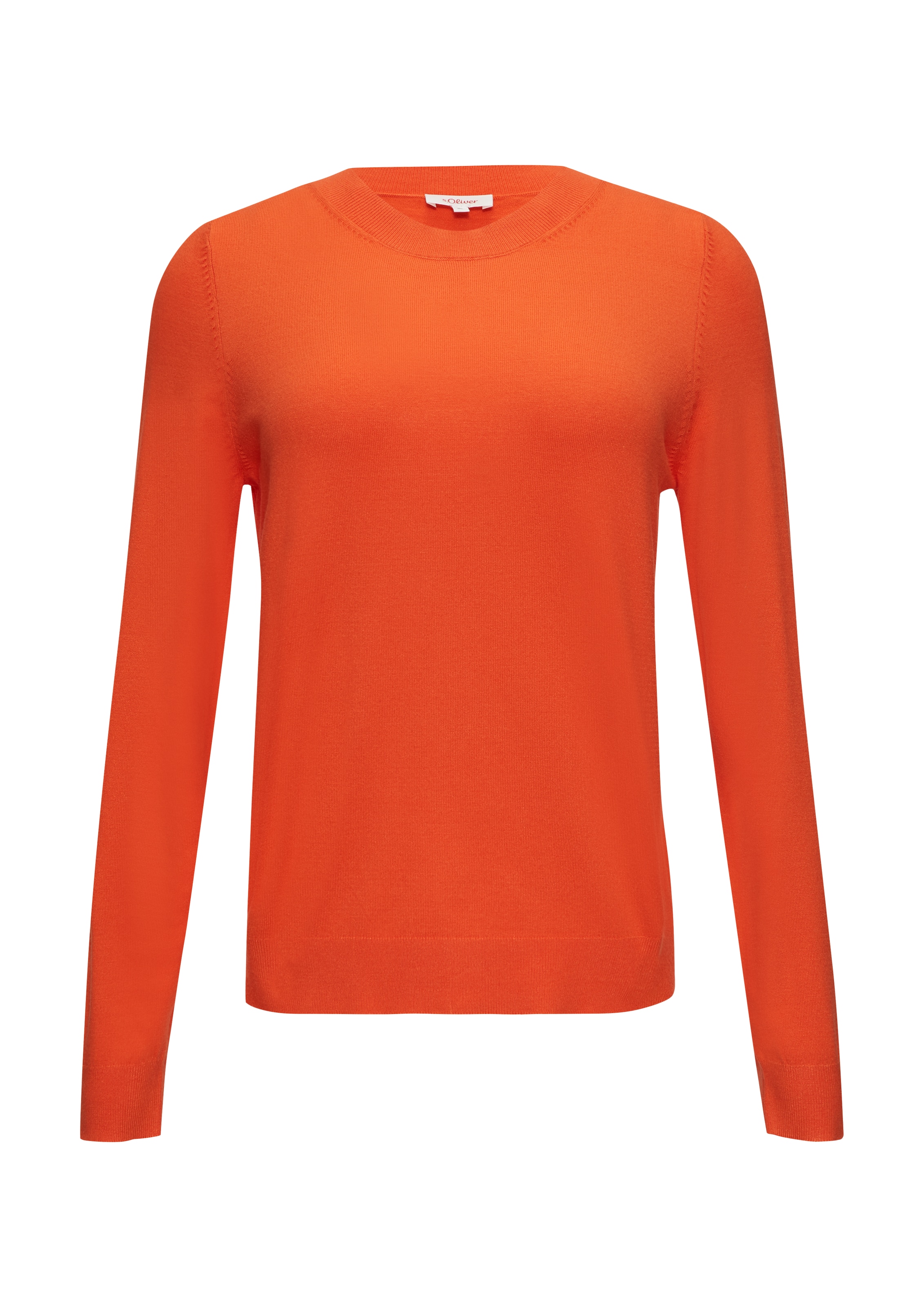 s.Oliver Pullover in Orange: Vorderseite
