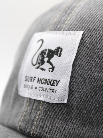 Surf Monkey - Gorra deportiva 'Trucker Kappe Lona Organico' en negro