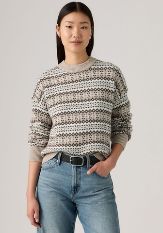 LEVI'S ® Pullover in Beige: Vorderseite