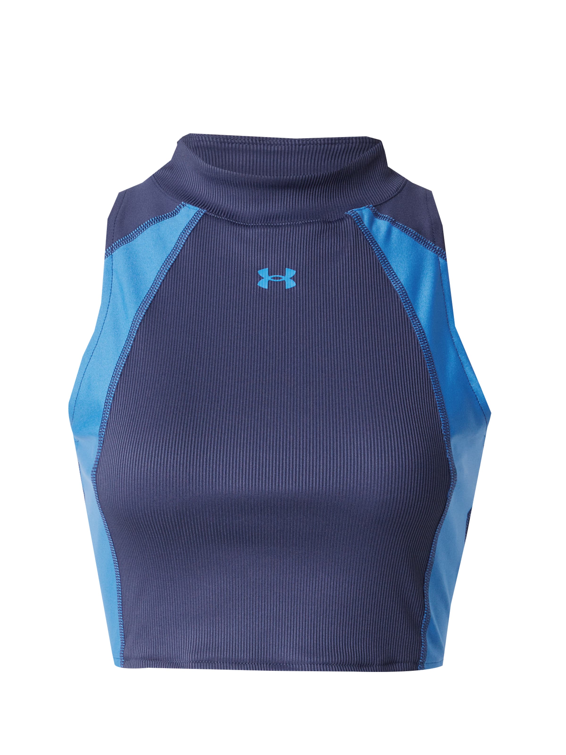 UNDER ARMOUR Sportovní top – modrá: přední strana
