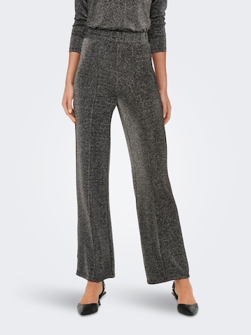 JDY Regular Trousers 'Lea' in Black: front