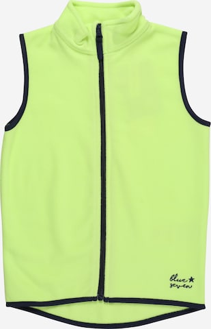 BLUE SEVEN Vest in Green: front