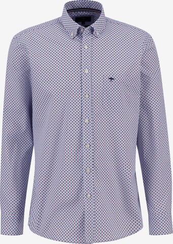 FYNCH-HATTON Regular fit Business Shirt in Purple: front