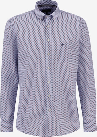 FYNCH-HATTON Regular fit Business Shirt in Purple: front