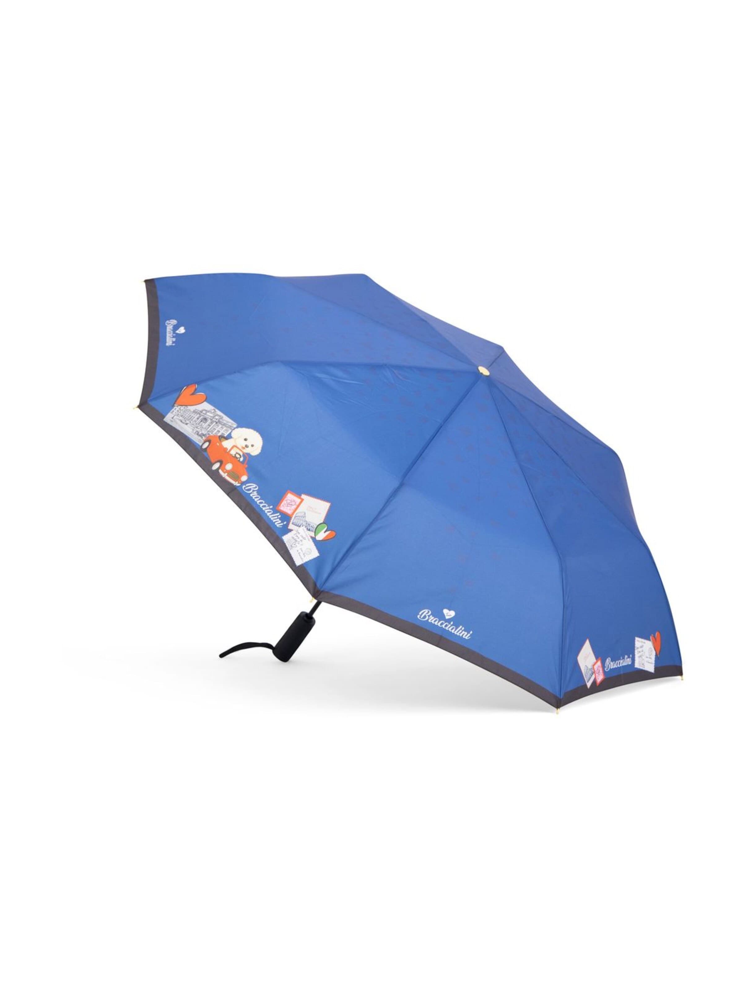Parapluie 'Cartoline' Braccialini en mélange de couleurs