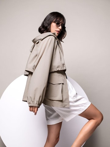 White Label by RoFa Between-Season Jacket in Grey