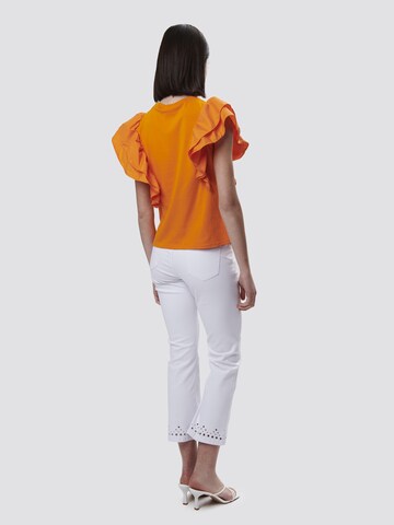Haut Influencer en orange