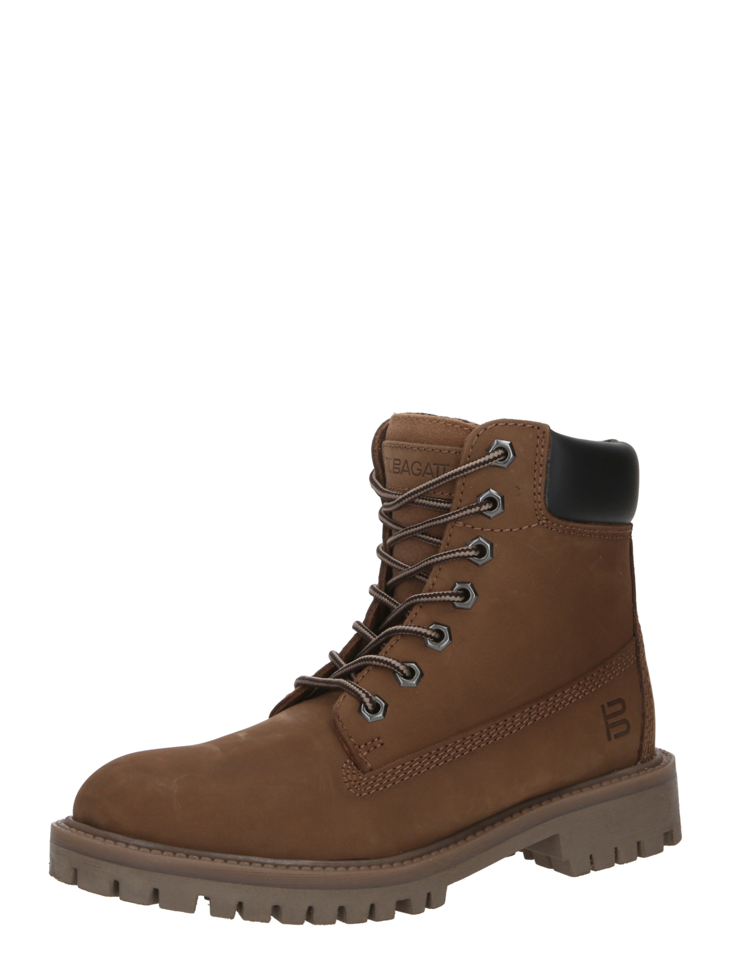 Bottines à lacets TT. BAGATT en marron : devant