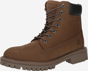 TT. BAGATT Stövlett med snörning i brun: framsida