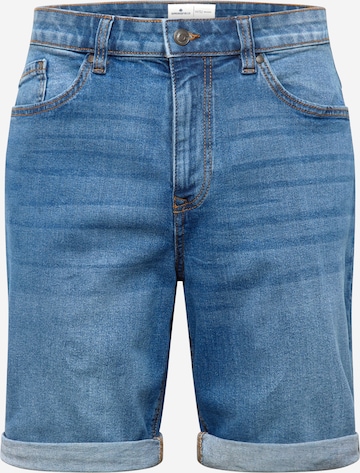 Springfield Regular Jeans 'RECONSIDER' in Blauw: voorkant