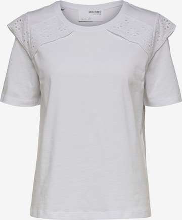 SELECTED FEMME Shirt 'OLIVIA' in White: front