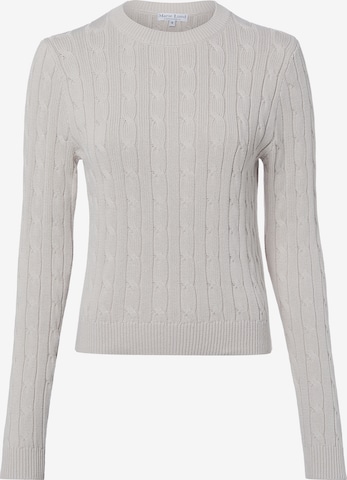 Pull-over Marie Lund en beige : devant